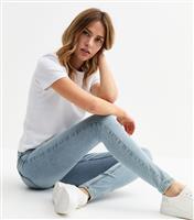 Women's Light Blue Lift & Shape Emilee Jeggings New Look
