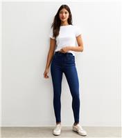 Women's Dark Blue Lift & Shape Emilee Jeggings New Look