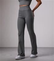 Women's Grey Flared Leggings Gym King New Look