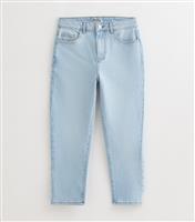 Women's Light Blue Hannah Straight Leg Jeans New Look