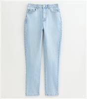 Women's Tall Light Blue Hannah Straight Leg Jeans New Look