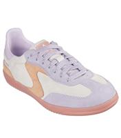 Women's Purple Suede Hotshot Kick Off Suede Trainers Skechers New Look