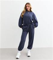 Women's by Zara McDermott Navy Scuba Joggers Rise New Look