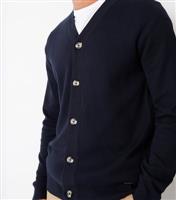 Men's Overton Knit Cardigan Threadbare New Look