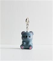 Grey Koala Keyring New Look