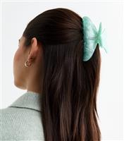 Turquoise Diamant Starfish Hair Claw Clip New Look
