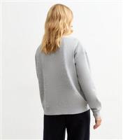 Women's Grey Copenhagen Print Sweatshirt New Look