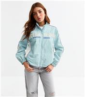 Girls' Blue Active Sports Wind Breaker Jacket New Look