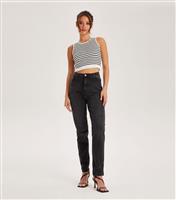 Women's Urban Black Bliss Mom Jeans Urban Bliss New Look