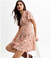 Women's Pink A-Line Cowboy Print Mini Tea Dress New Look