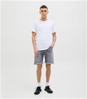 Men's Grey Denim Shorts Jack & Jones New Look