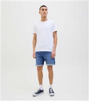 Men's Blue Ripped Denim Shorts Jack & Jones New Look