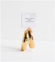Pack of 2 Gold Tone Chunky Bangles New Look