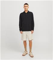 Men's Off White Logo Label Shorts Jack & Jones New Look