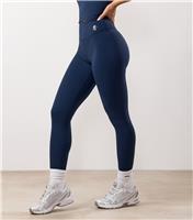 Women's Bright Blue 365 Leggings Gym King New Look