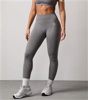 Women's Grey Sculpt Seamless Leggings Gym King New Look
