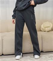 Women's Dark Grey Shadow Straight Leg Joggers Gym King New Look