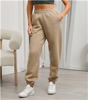 Women's 365 Light Brown Boyfriend Fit Joggers Gym King New Look