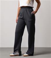 Women's Grey Compose Straight Leg Joggers Gym King New Look