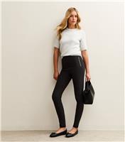Women's Tall Black Slim Fit Trousers New Look