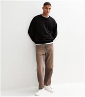 Men's Wash Grey Straight Leg Jeans Jack & Jones New Look