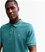 Men's Green Polo Shirt Farah New Look
