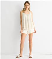 Women's Gl Floral Straps Oversized Top Gini London New Look