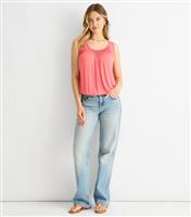 Women's Coral Oversized Vest Top Gini London New Look