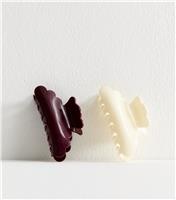 Pack of 2 Multicoloured Hair Clips New Look