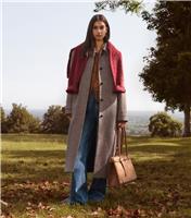 Women's Brown Checked Belted Longline Coat New Look