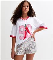 Girls' Silver Sequinned Shorts New Look