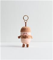 Brown Coffee Cup Plush Bag Charm New Look