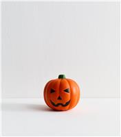 Orange Halloween Pumpkin Foam Stress Ball New Look