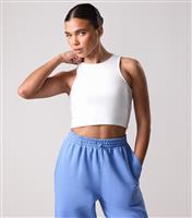 Women's Define White Twisted Back Vest Gym King New Look