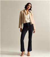 Women's Rinse Montana Flared Leg Jeans New Look