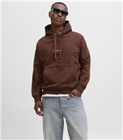 Men's Jack and Jones Brown Embroidered Original Studio Hoodie Jack & Jones New Look