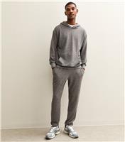 Men's Grey Relaxed Super Soft Tapered Leg Jogger New Look