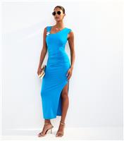 Women's Blue Starfish Midi Dress New Look
