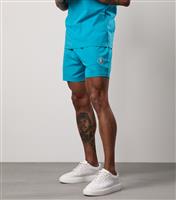 Men's Bright Blue Pro Shorts Gym King New Look