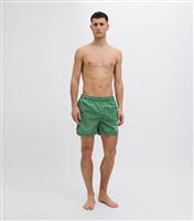 Men's Green Crinkle Embroidered Swim Shorts Jack & Jones New Look