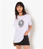 Women's White Always Sunny Print T-Shirt Apricot New Look