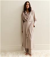 Women's Mink Velvet Robe New Look