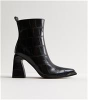 Women's Anthero Textured Ankle Boot Public Desire New Look