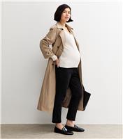 Women's Maternity Black Hannah Straight Leg Jeans New Look