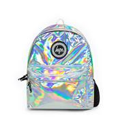 Silver Iconic Holo Backpack HYPE New Look