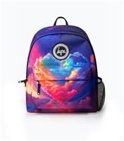 Multicoloured Cloud Heart Backpack School HYPE New Look