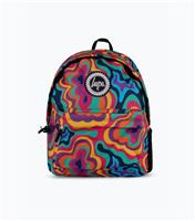 Multicoloured Peace Love Backpack School HYPE New Look