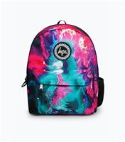 Multicoloured Explosion Backpack HYPE New Look