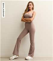 Women's by Zara McDermott Mink Flare Leggings Rise New Look