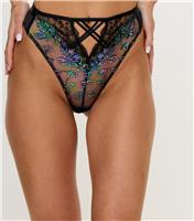 Women's Black Mirage High Waist Brazilian Briefs Ann Summers New Look